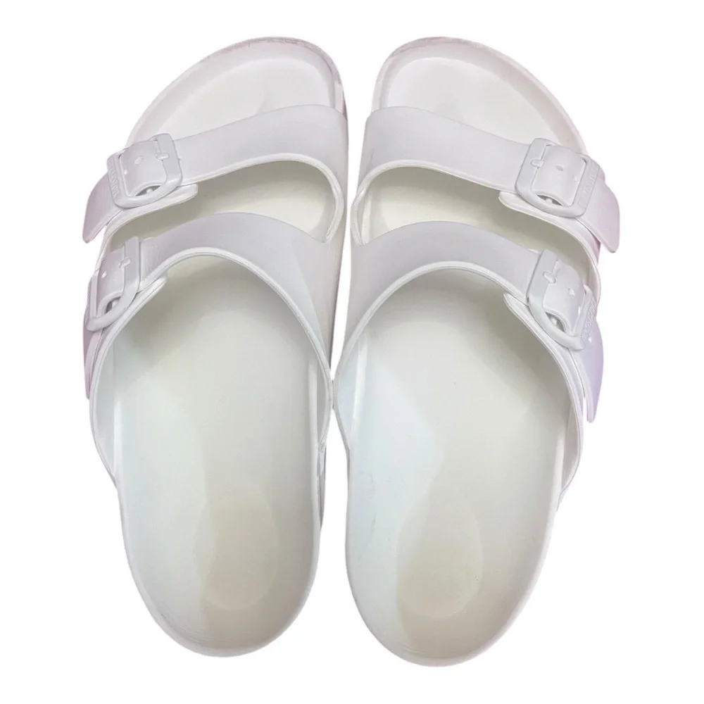 White EVA Birkenstocks